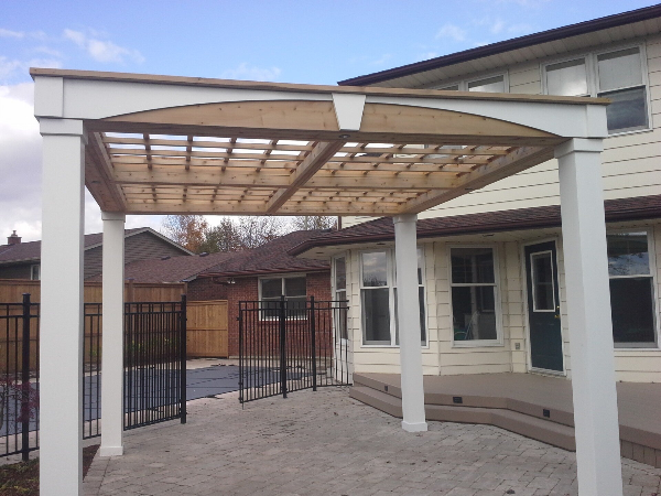 colonial style pergola, Waterloo