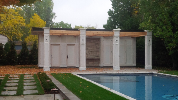 plunge pool with cabana, EloraElora