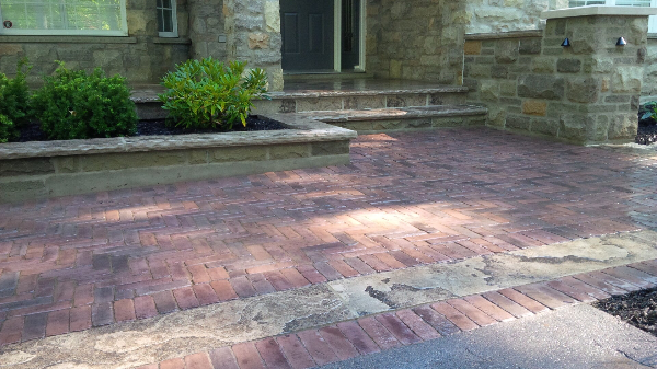 old world style pavers