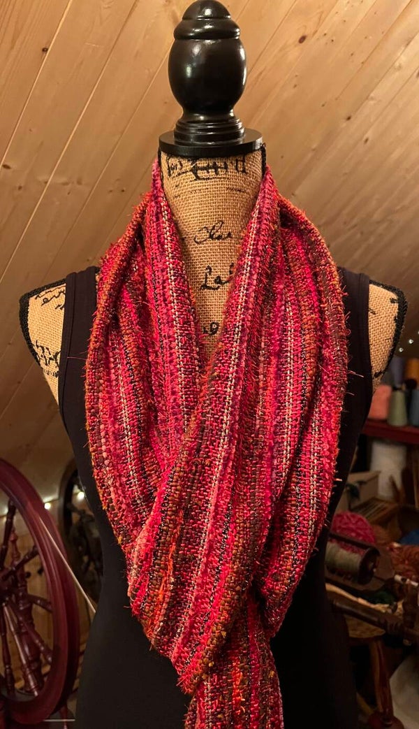 YULETIDE Handwoven Scarf