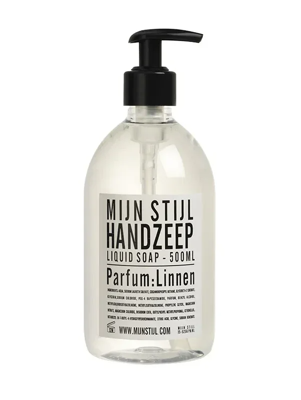 Handzeep parfum Linnen 500 ml - Mijn Stijl
