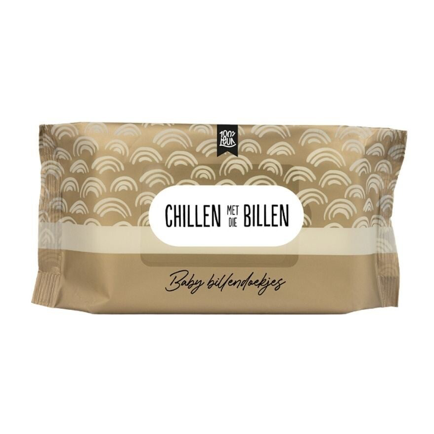 Baby Billendoekjes Chillen met die billen (20,5 x 3,5 x 10,5 cm) – 100%LEUK