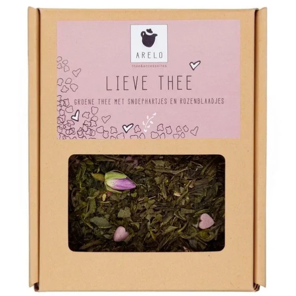 Theedoosje Lieve Thee 13 x 10,5 x 2,5 cm – Arelo