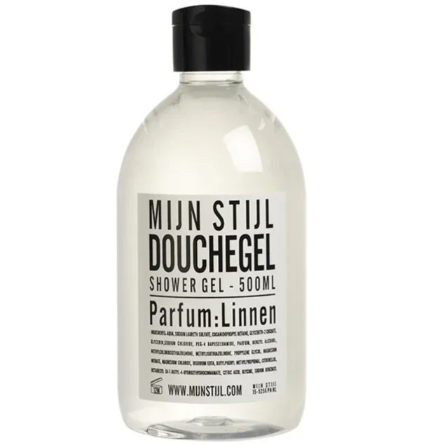Douchegel parfum Linnen 500 ml - Mijn Stijl