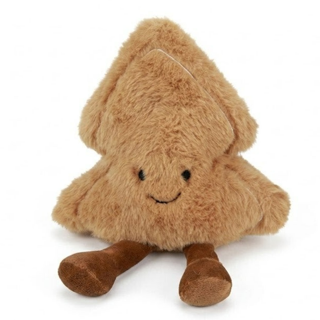 Decoratiefiguur Pluche Kerstboom Bruin – Countryfield