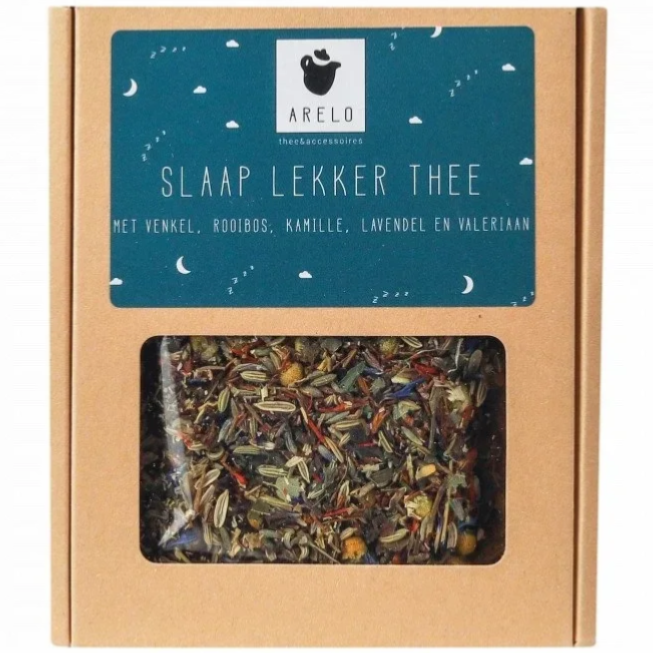 Theedoosje Slaap Lekker (13 x 10,5 x 2,5 cm) – Arelo