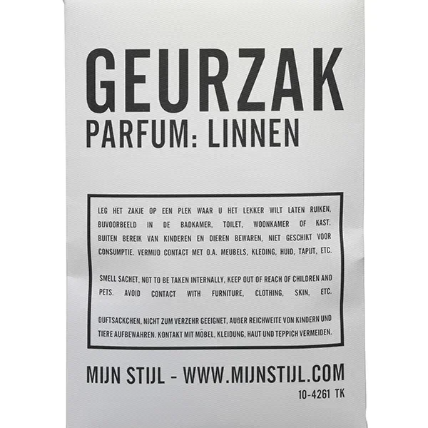Geurzak parfum Linnen - Mijn Stijl