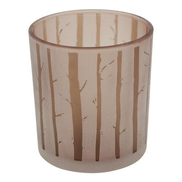 Theelichtholder Trunks S bruin (7 x 7 x 8 cm) – Countryfield