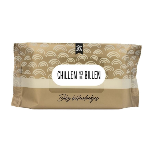 Baby Billendoekjes Chillen met die billen (20,5 x 3,5 x 10,5 cm) – 100%LEUK