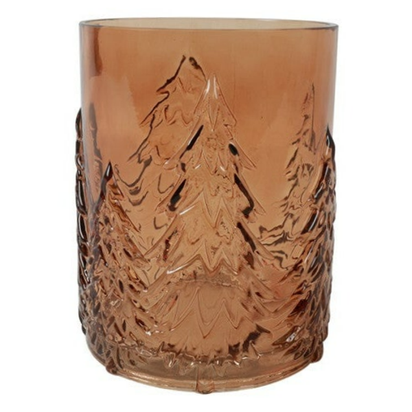 Windlicht Daimy M Bruin (13 x 13 x 16 cm) – Countryfield