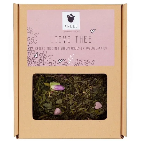 Theedoosje Lieve Thee 13 x 10,5 x 2,5 cm – Arelo