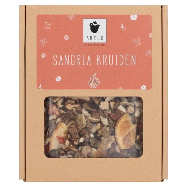 Theedoosje Sangria Kruiden (13 x 10,5 x 2,5 cm) – Arelo