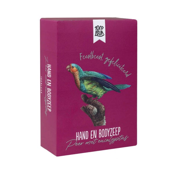 Hand en bodyzeep Feestbeest (10,5 x 7 x 3,5 cm) – 100%LEUK