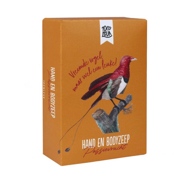 Hand en bodyzeep Vreemde vogel (10,5 x 7 x 3,5 cm) – 100%LEUK