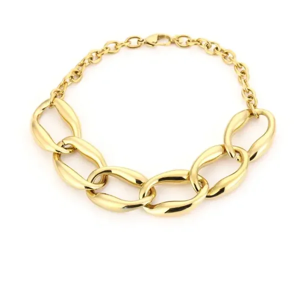 goudkleurige xl schakelketting