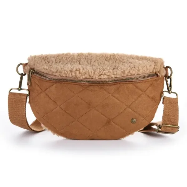 Crossbody Tas teddy khaki