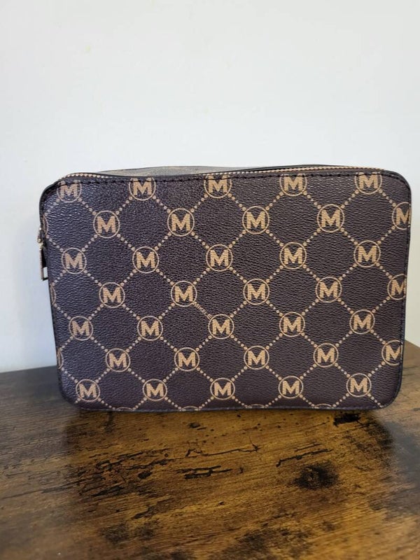 Look a like schoudertas bruin