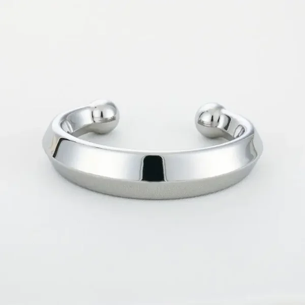 Chique basic bangle zilver