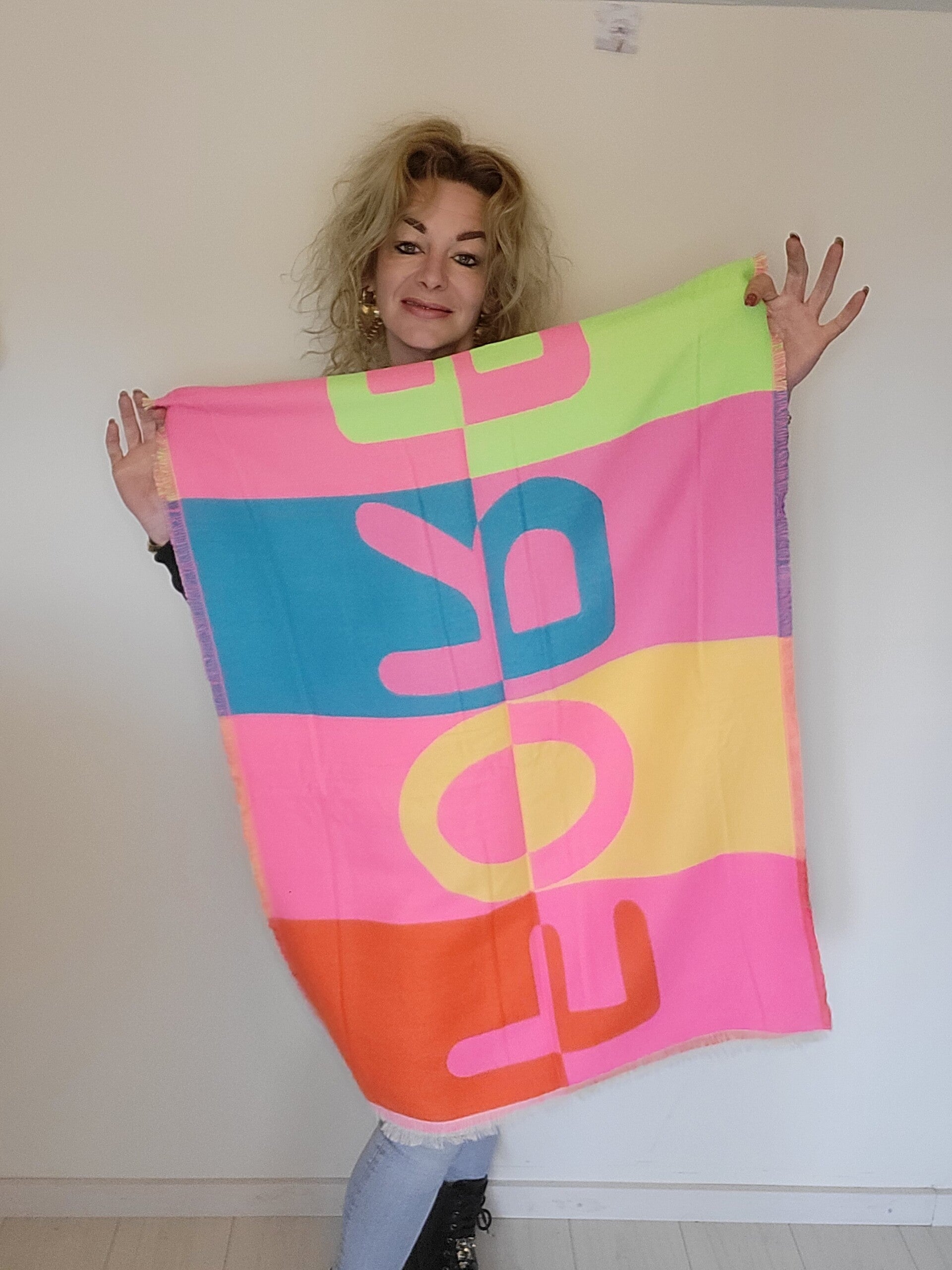 Sjaal forever gekleurd