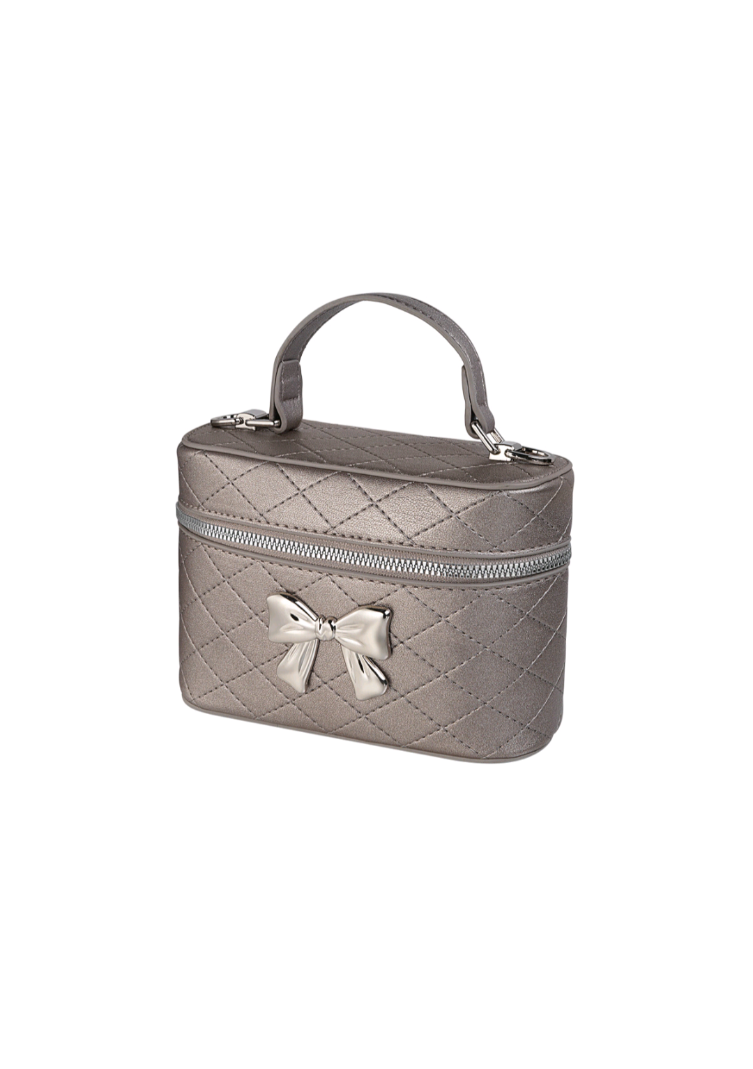Bow grijs metallic