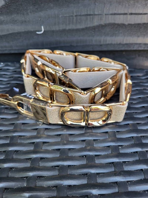 Riem elastisch goud
