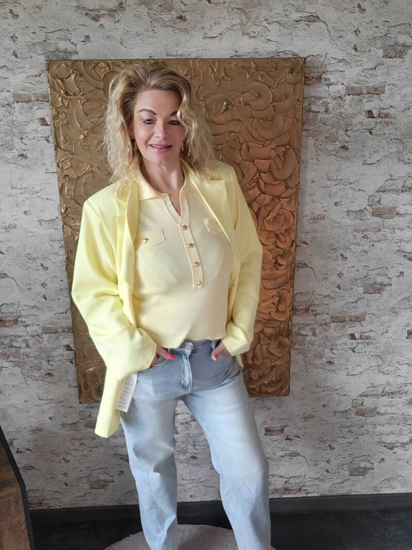 Blazer butter yellow