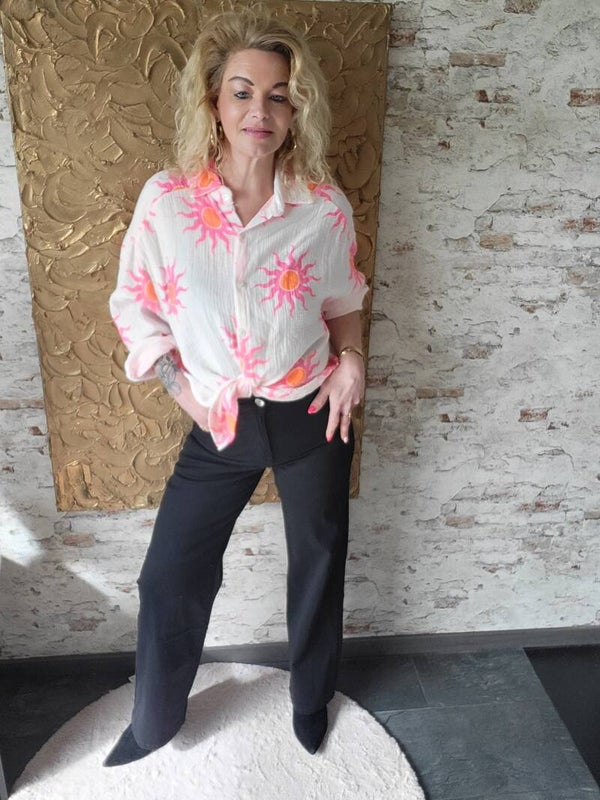 Wide leg goodies zwart