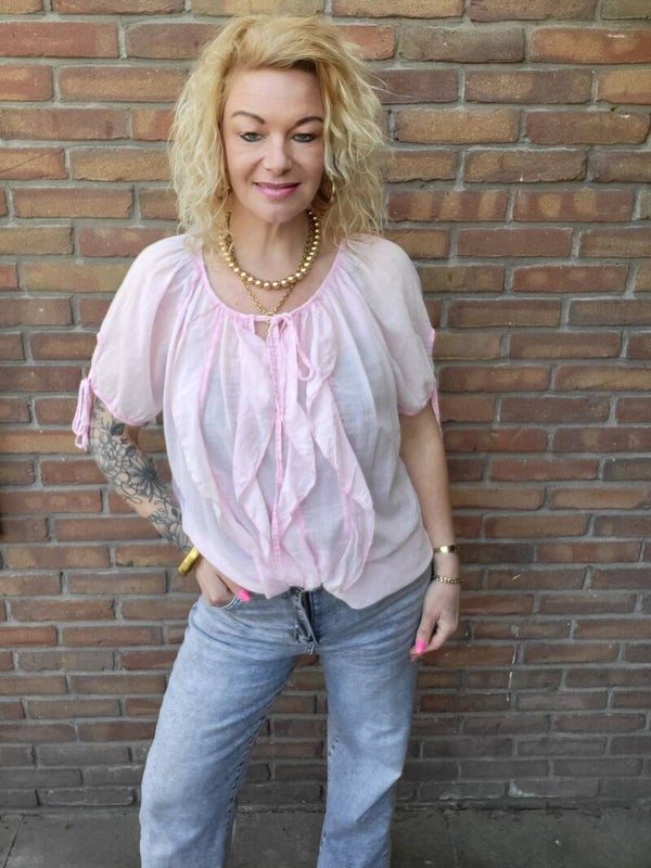 Roesel blouse roze