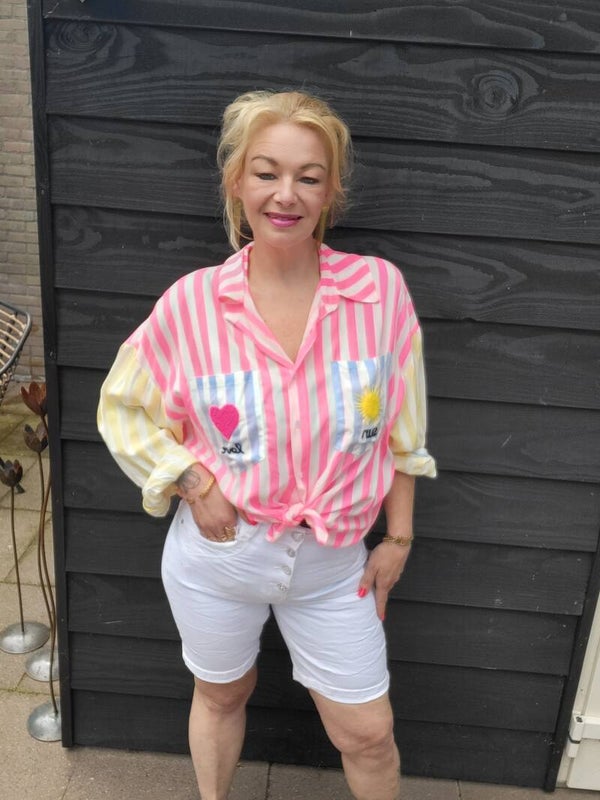 Korte broek wit