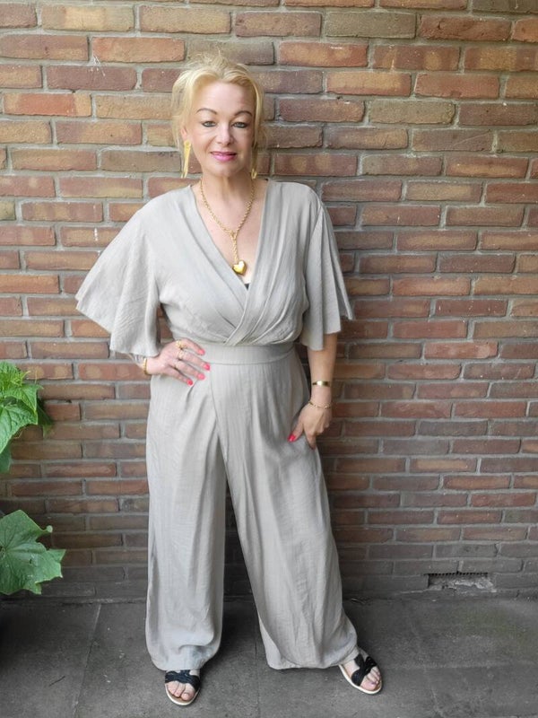 Jumpsuit taupe
