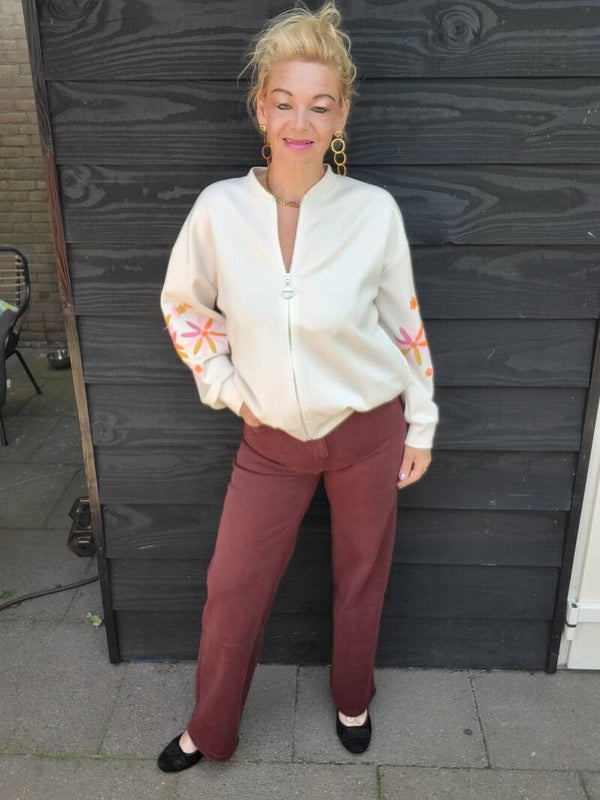 Wide leg goodies bordeaux