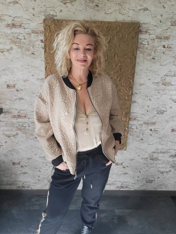 Broek jog strass