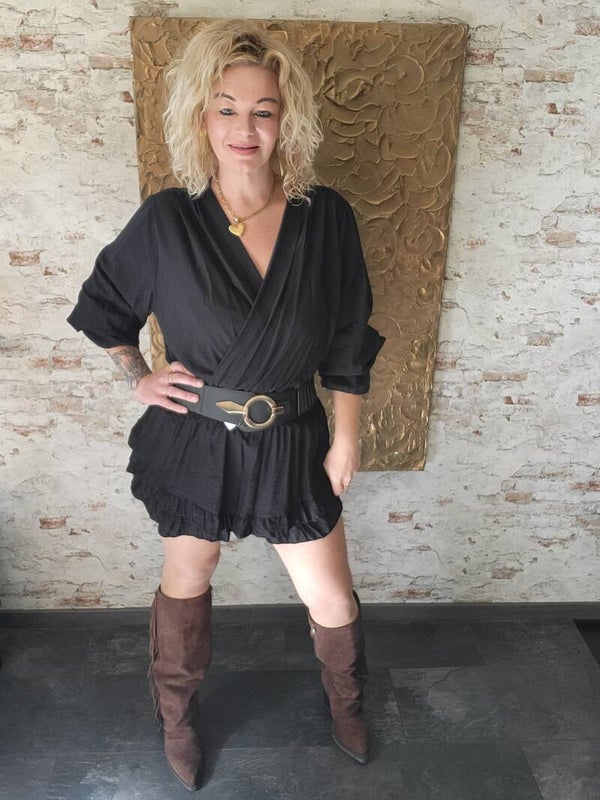 Playsuit zwart