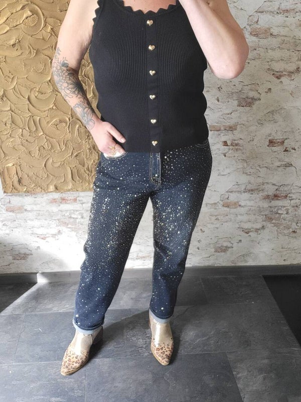 Barrel strass steentjes