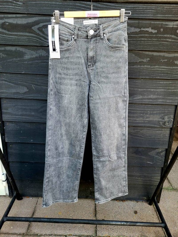 Wide leg goodies donkergrijs
