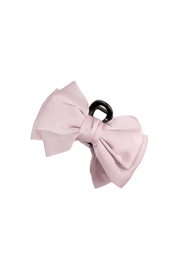 Haarclip Strik roze– Stijlvol, Praktisch & Trendy voor Elke Dag