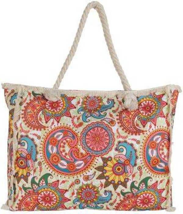 Tassel strand tas gekleurd