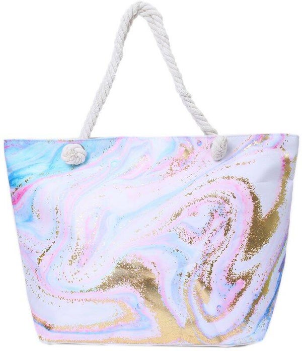 Strandtas zeemeermin kleuren
