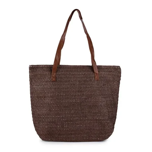 Strandtas shopper bruin