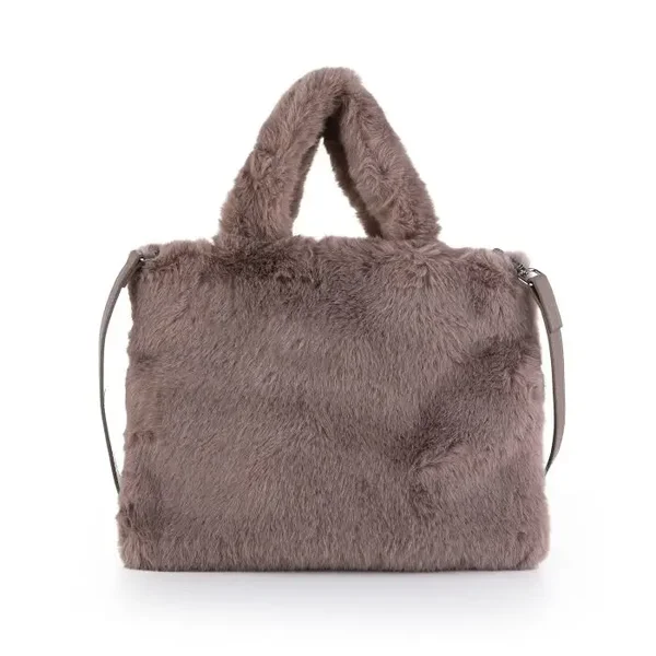 Handtas fur khaki