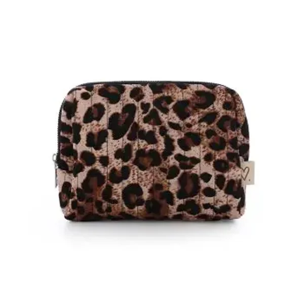 Make up tasje leo brown