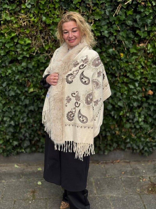 Luxe sjaal paisley