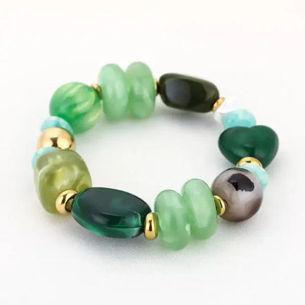 Atmband eladtisch groen