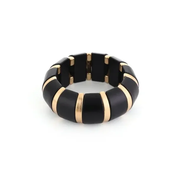 Armband elastisch small zwart