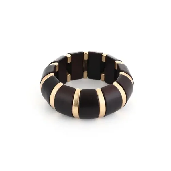 Armband elastisch small coffee
