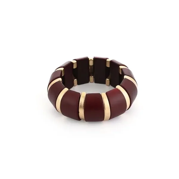 Armband elastisch small bordeaux