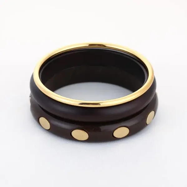 Armband bangle set bruin