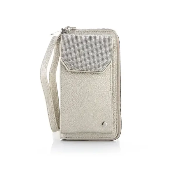 Telefoontas met bling goud