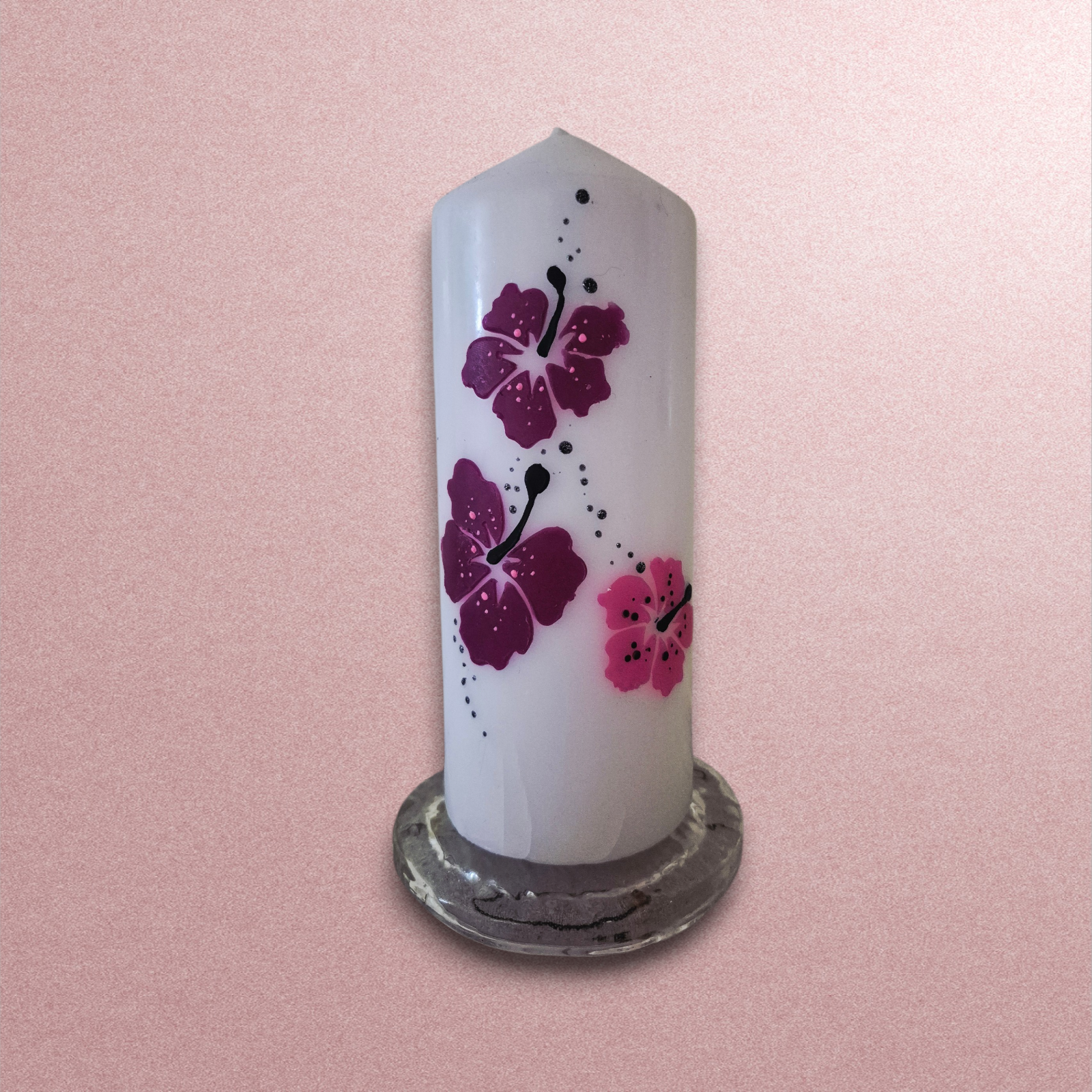 Geschenkkerze Orchidee