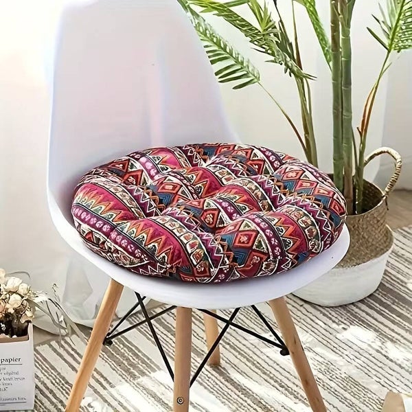 Bohemian Round Meditation Cushion